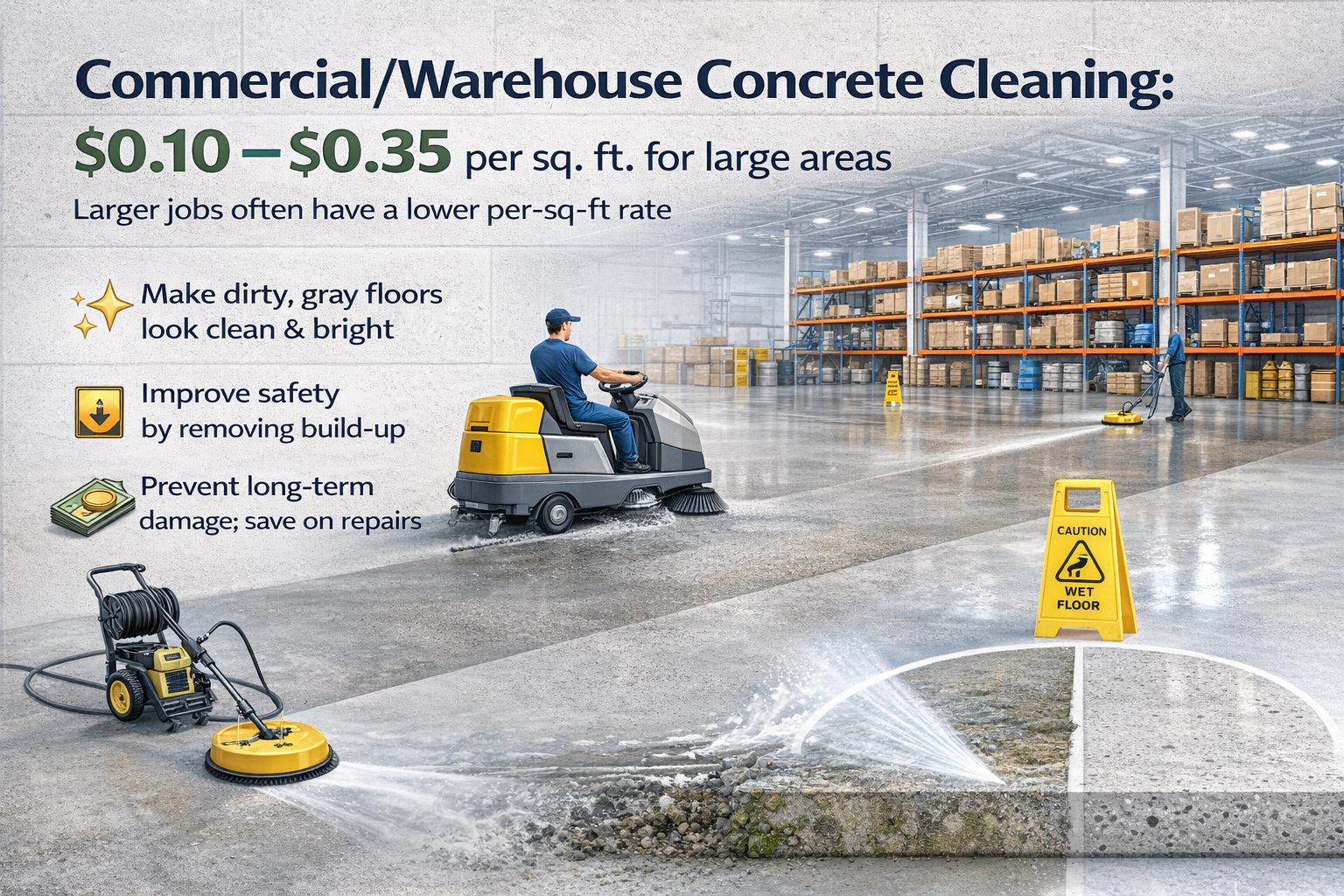 Concrete Floor Cleaning Pricing